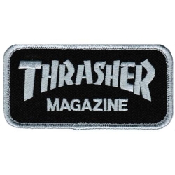 Thrasher Patch Logo Black/Grey 