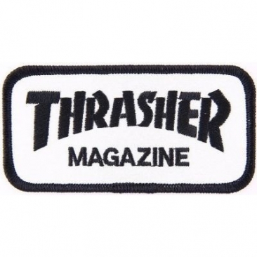 Thrasher Logo Black/White Patch