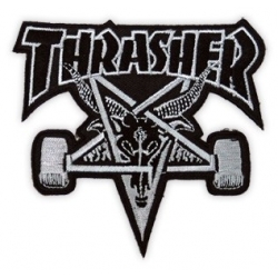 Thrasher Patch Skate Skategoat Black/Grey 