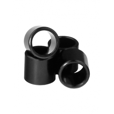 Bones Bearings 4 Spacers Black 10 x 10 x 10 Bearing accessory