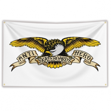 Anti-Hero Eagle Banner White Bannière Skate