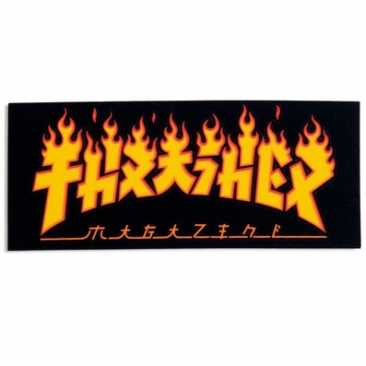 Thrasher Godzilla Flame Aufkleber