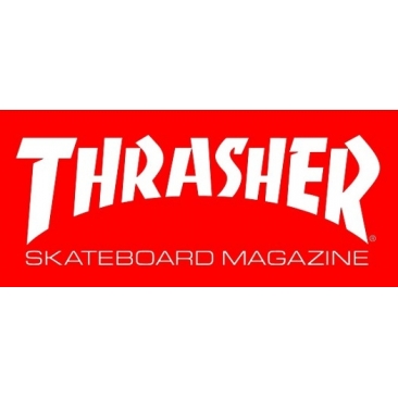 Thrasher Skate Mag - Red - S Sticker