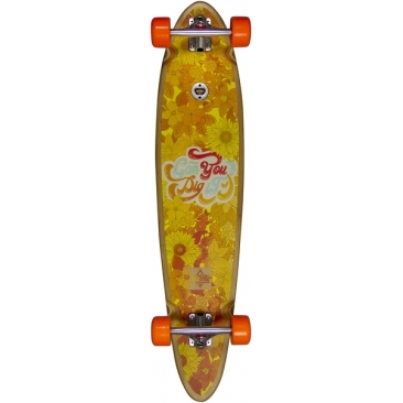 Longboard Dig It 40 Bamboo Orange