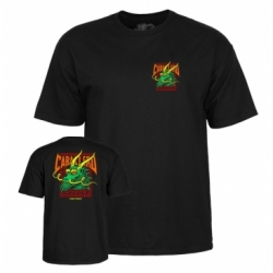 Powell Peralta Cab Street Dragon Black S Camiseta