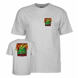 Powell Peralta Cab Street Dragon Gray S Camiseta