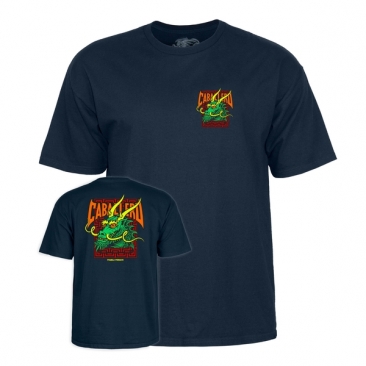 Powell Peralta Cab Street Dragon Navy S camiseta