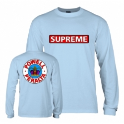 Powell Peralta Ls Supreme Ls Powder Blue M T-Shirt