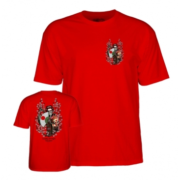 Powell Peralta Sakura Yosozumi Red Ss M T-Shirt