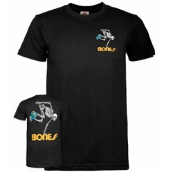 Powell Peralta Skateboard Skeleton Black M camiseta