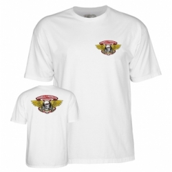 Powell Peralta Winged Ripper White S T-Shirt