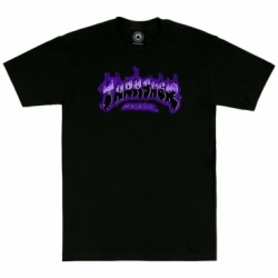 Thrasher Airbrush Black Purple S Maglietta