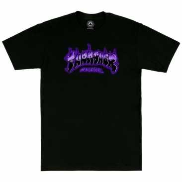 Thrasher Airbrush Black Purple S Camiseta