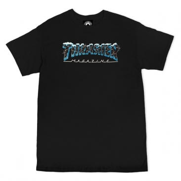 Thrasher Black Ice Black S T-Shirt