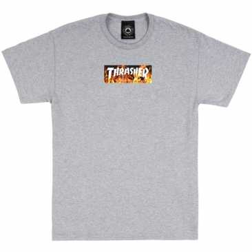 Thrasher Blaze Sport Grey S Maglietta