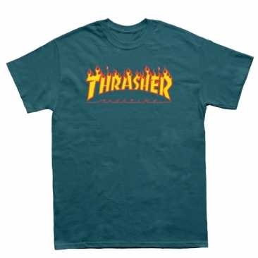 Thrasher Flame Galapagos S T-shirt