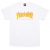 Flame Logo White M