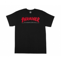 Thrasher Godzilla Ss Black L T-shirt