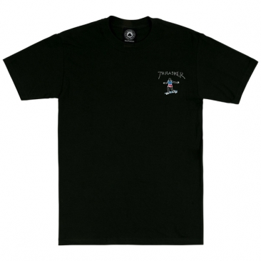 Thrasher Gonz Mini Logo Black S T-shirt