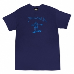 Thrasher Gonz Navy Light Blue S T-Shirt