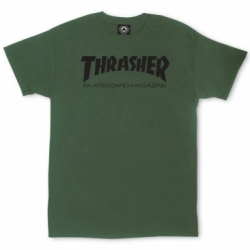 Thrasher Skate Mag Army S T-Shirt