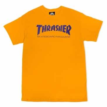 Thrasher Skate Mag Gold Purple S T-Shirt