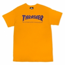 Thrasher Skate Mag Gold Purple M T-Shirt