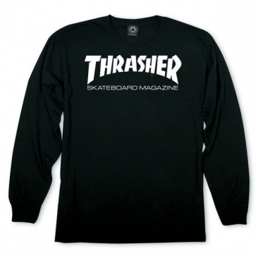 Thrasher Skate Mag Ls Black S T-Shirt