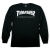 Skate Mag Ls Black S