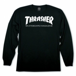 Thrasher Skate Mag Ls Black M Camiseta