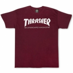 Thrasher Skate Mag Maroon S Maglietta