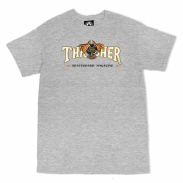 Thrasher Fortune Logo Ss Ash Gray S T-Shirt