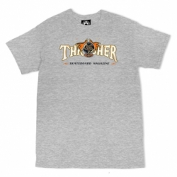 Thrasher Fortune Logo Ss Ash Gray M T-Shirt