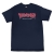 Jagged Logo Ss Navy S