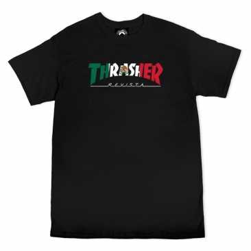 Thrasher Mexico Ss Black S T-shirt