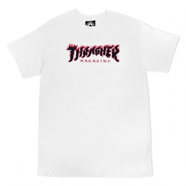 Thrasher Possessed Logo Ss White M T-Shirt