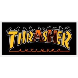 Thrasher Mag Birds Logo X Anti-Hero Etichetta