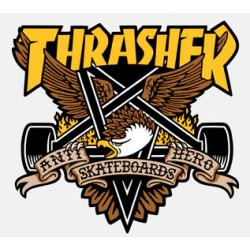 Thrasher Skate Eagle X Anti-Hero Pegatina