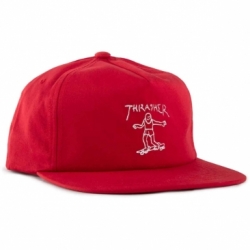 Thrasher Gonz Logo Snapback Red Casquette