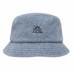 Crown Polar Fleece Bucket Hat Steel Grey
