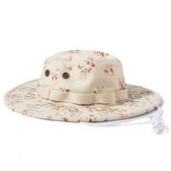 HUF Field Boonie Ivory Floral Casquette