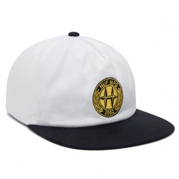 HUF H-class Snapback White Deckel