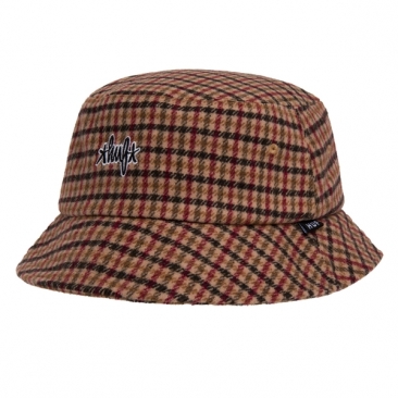 HUF Watson Tweed Bucket Brown Casquette