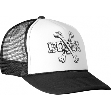 Skull and Sword Trucker Black