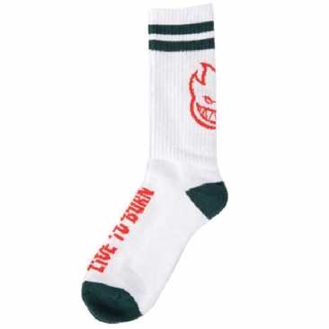 Spitfire sf heads up white deep teal red Chaussettes