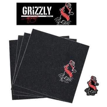 Grizzly Pro Sheckler Inked Red 9 X 33 Grip