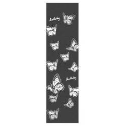 Holiday Mariposa Clear Printed Black 9 X 33 Grip