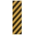 Black Yellow Stripe 9 X 33