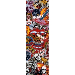 Powell Peralta Og Stickers White 9 X 33 Grip