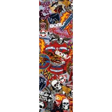 Powell Peralta Og Stickers White 9 X 33 Grip